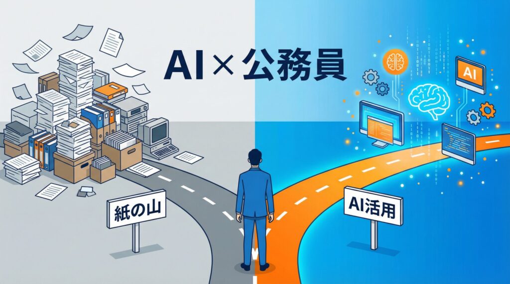 公務員こそAIを使うべき理由 アイキャッチ